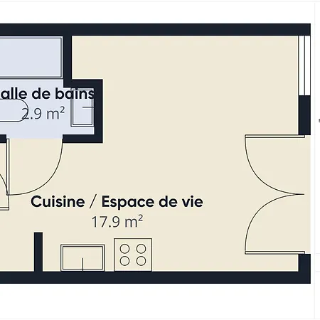 Apartamento Ericeira - Pour 3 Avec Piscine Commune